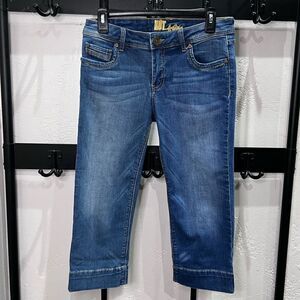 Kut From the Kloth denim cropped capri jeans size 4